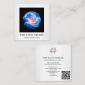 *~* AP13ビーチ波スパマッサージ霊気ヨガ107 スクエア名刺