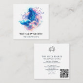 *~* AP13癒しビーチ金星72のWAVE誕生 スクエア名刺 (正面/裏面)