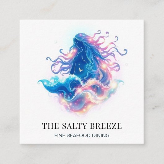 *~* AP13癒しビーチ金星72のWAVE誕生 スクエア名刺 (正面)