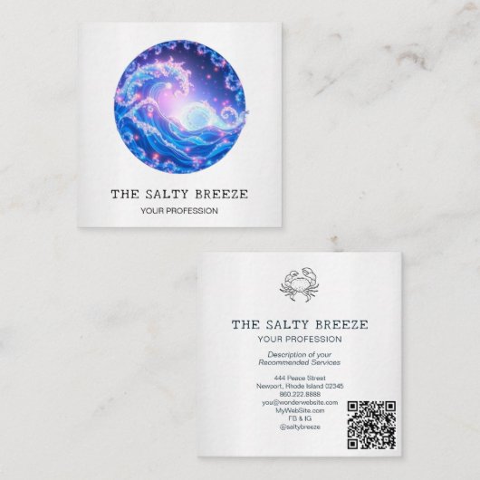 *~* AP13航海のビーチドリーミー波輝95 スクエア名刺