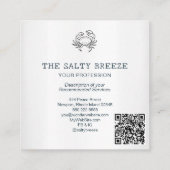 *~* AP13航海のビーチドリーミー波輝95 スクエア名刺 (裏面)