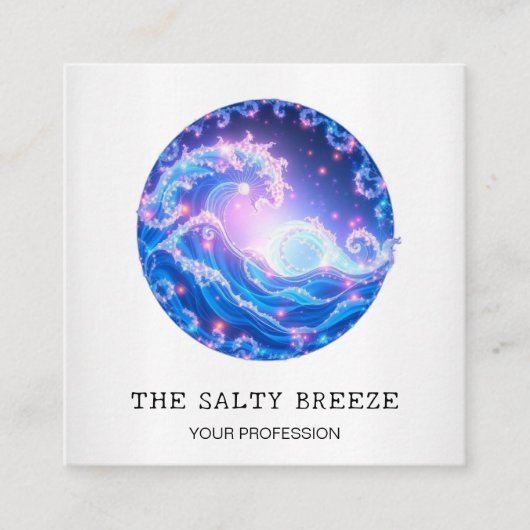 *~* AP13航海のビーチドリーミー波輝95 スクエア名刺 (正面)