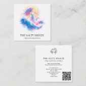 *~* AP13 100金星の海上ビーチWAVE誕生 スクエア名刺 (正面/裏面)