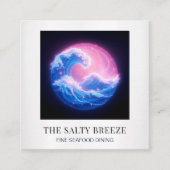 *~* AP13 Beach Vacation Rental Manager WAVE 91 スクエア名刺 (正面)