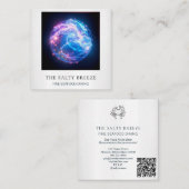 *~* AP13 Waterfront不動産仲介業者・マネージャ・エージェント99 スクエア名刺 (正面/裏面)