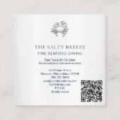 *~* AP13 Waterfront不動産仲介業者・マネージャ・エージェント99 スクエア名刺 (裏面)