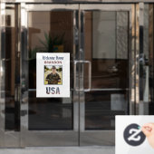 *~* AP16ようこそホーム軍隊愛国写真 ウィンドウサイン (オフィスドア)