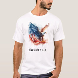 *~* AP16アメリカ国旗Bald EAGLE USA Tシャツ