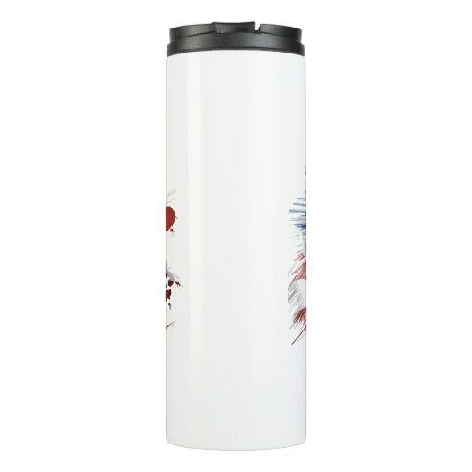 *~* AP16アメリカBald Eagl EAGL国旗の愛国心 タンブラー (裏面)