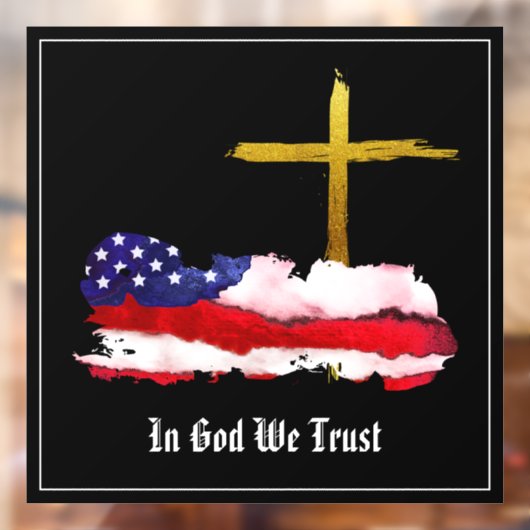 *~* AP16クリスチャンパトリオットイーグル国旗の退役軍人 ウィンドウサイン (シート2)