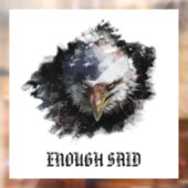 *～* AP16米国国旗アメリカのハゲワシ愛国  ウィンドウサイン (シート2)