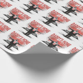 *~* AP16 Trump Daddy's Home MAGA White House ラッピングペーパー (角)