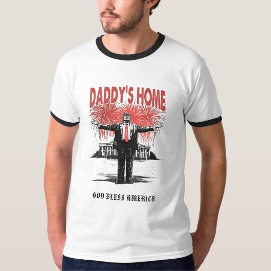 *~* AP16 - Trump Daddy's Home - USA Golf Towel Tシャツ (正面)
