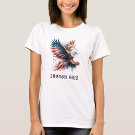*~* AP16 USA詳細米国国旗Bald EAGLE Tシャツ