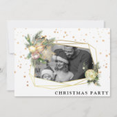 *~* AP20ファミリクリスマス企業のパーティー写真 招待状 (正面)