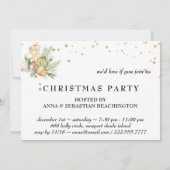 *~* AP20ファミリクリスマス企業のパーティー写真 招待状 (裏面)