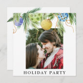 *~* AP20ファミリービジネスクリスマスホリデーパーティー 招待状 (正面/裏面)