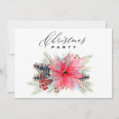 * AP20ファミリーポインセチア企業のクリスマスパーティー 招待状 (正面)