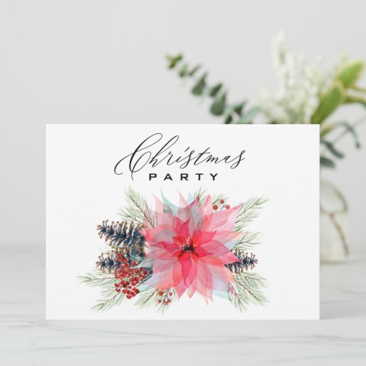 * AP20ファミリーポインセチア企業のクリスマスパーティー 招待状 (スタンド正面)