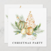 *～* AP20ファミリ企業のAP20クリスマスツリーパーティー 招待状 (正面/裏面)