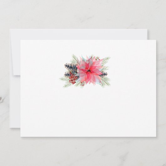 * AP20 BUON NATALE Italian Language Christmas 招待状 (裏面)