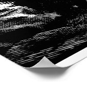 *~* AP23アート天芸術的銀ライオン ポスター (角)