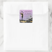 *~* AP24レインボー女神の意図グラデーション魔法 スクエアシール (バッグ)