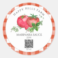 *~* AP30トマトロゴ缶詰QRジャー