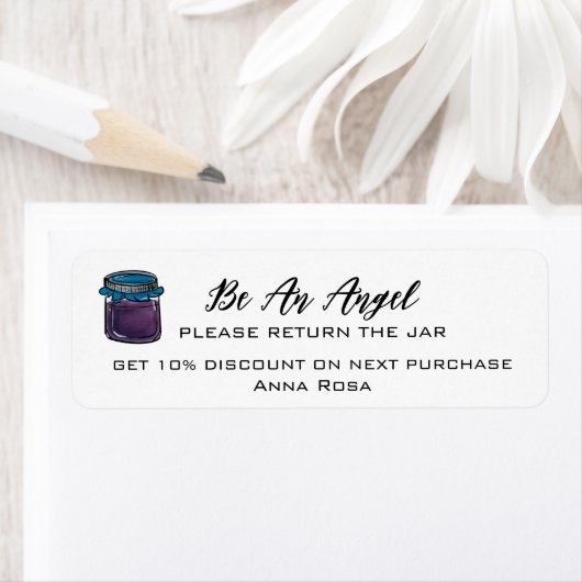 *~* AP30割引プロモーションリターン缶詰メイソンジャー ラベル (インサイチュ)