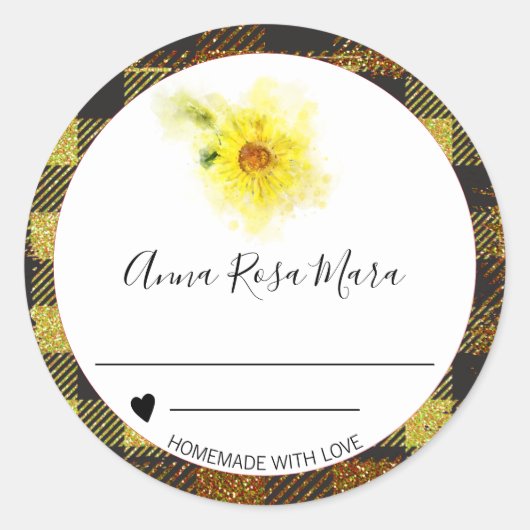 ～AP30缶詰バッファローギンガム自家製ゼリー ラウンドシール (正面)