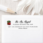 *~* AP30 DISCOUNT PROMO RETURN jar Canning Mason ラベル (インサイチュ)