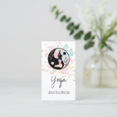 *~* AP33 Yoga Rainbow Chakra Spiritual Yin Yang 名刺 (スタンド正面)