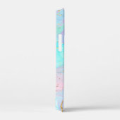 *~* AP46インクパステル金ゴールドグリッター抽象芸術 Case-Mate iPhoneケース (裏面 / 右)