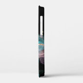 *~* AP46パステルインクグリッター金ゴールド抽象芸術 Case-Mate iPhoneケース (裏面 / 左)