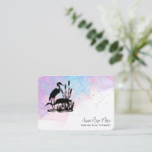 *~* AP46 QRエーテルビーチマーシュヘロンエレガント 名刺 (スタンド正面)