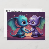 *~* AP48 フォト  龍 ディノ ハーツ ポストカード ご招待 (正面/裏面)