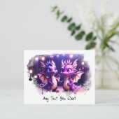 *～* AP48 マジックフォト ご招待 ドラゴンポストカード ポストカード (スタンド正面)