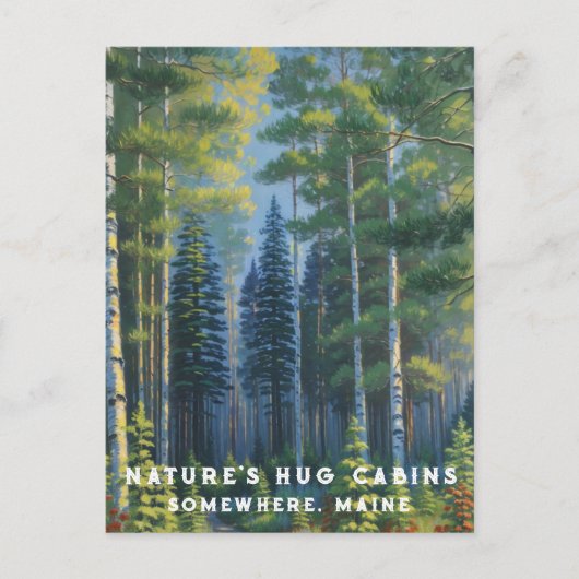 *~* AP49自然メーンフォレストウッズバケーションパス ポストカード (正面)