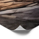 *~* AP49 MOOSE Herdストリーム自然フォレスト ポスター (角)