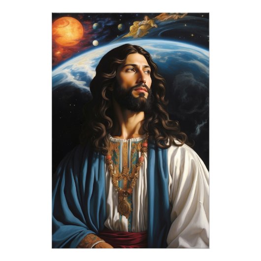 *~* AP50ファンタジー宇宙と地球 フォトプリント (正面)