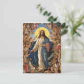 *~* AP50ファンタジー宇宙イエスピープル ポストカード (スタンド正面)