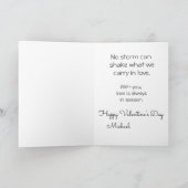 *~* AP51ラブボート19ハートロマンチックバレンタイン シーズンカード (内部)