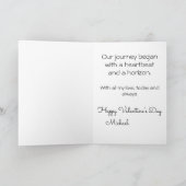 *~* AP51ロマンチックなボートハートバレンタイン32 シーズンカード (内部)