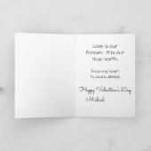 *~* AP51 20ラブボートハートロマンチックバレンタイン シーズンカード (内部)