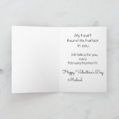 *~* AP51 30ラブボートハートロマンチックバレンタイン シーズンカード (内部)