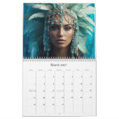 *~* AP53誕生日女神誕生石 カレンダー (3月 2027)