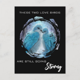 ＊＊＊  AP54 アートアニバーサリー ラブバーズ ウィンター ポストカード