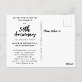 *** AP54 アートアニバーサリー ラブバーズ ウィンター ポストカード (裏面)