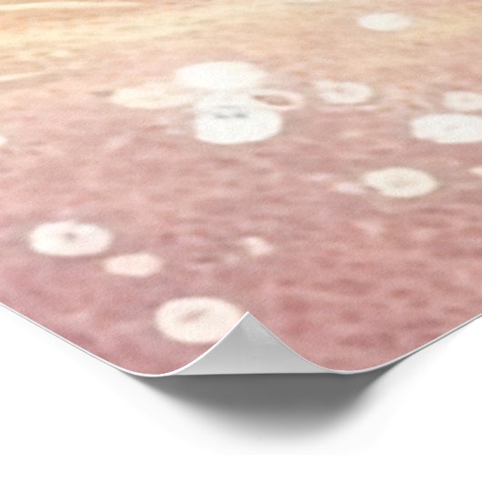 *~* AP60グリッター沿岸海砂ビーチ波海 ポスター (角)