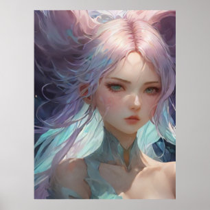 *~* AP60水女神ファンタジー海マーメイド35 ポスター